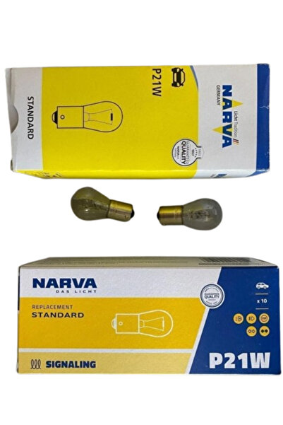 Narva 12v 93 P21w Stop Sinyal Ampulü Tek Duy (10 Adet) 17635