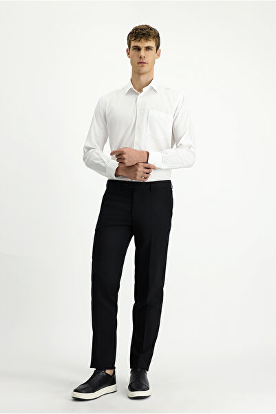 Kiğılı Regular Fit Yünlü Klasik Kumaş Pantolon