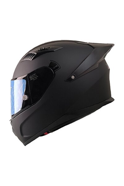 MOTOANL Motosiklet Kask Ece 22.R06 Double Vizörlü Full Face Spoiler Motor Kas...