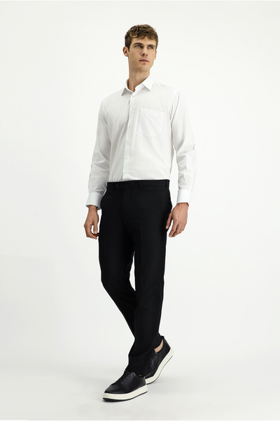 Kiğılı Regular Fit Yünlü Klasik Kumaş Pantolon