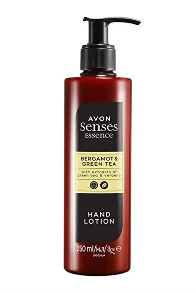 AVON Senses Essence Aromatik Bergamot Ve Yeşil Çay Sıvı Sabun 250ml