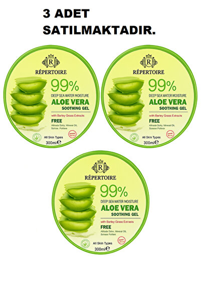 Madame Coco 3 Adet Repertoire Aloe Vera Ekstreli Nemlendirici Jel 300 ml