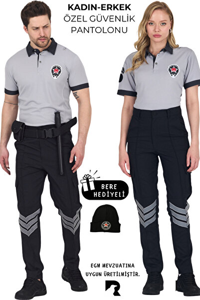 Raven Uniform Özel Güvenlik Pantolon Erkek-kadın %3 Likralı Pantolon - Yeni T...