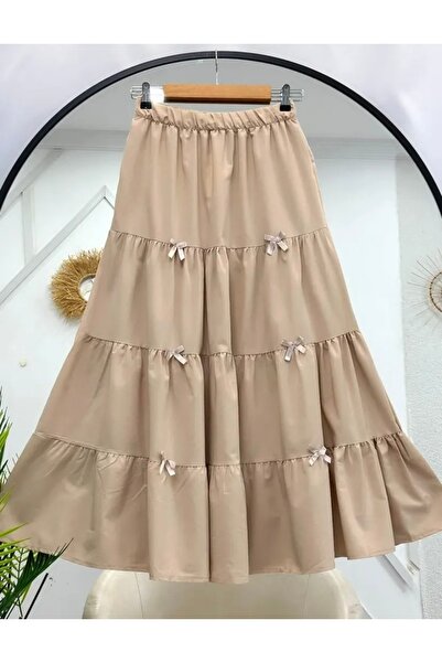 modasindoma ženska suknja sa mašnom