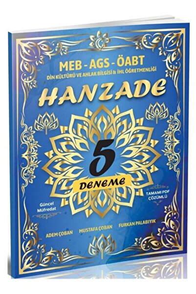 Tahayyül Yayınları Tahayyül ÖABT MEB-AGS Din Kültürü ve Ahlak Bilgisi Hanzade...