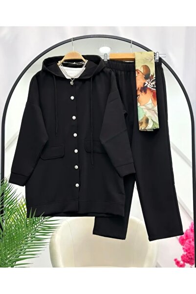 modasindoma Women's Snap Closure Tracksuit