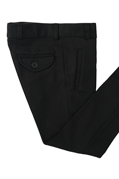 Micio Erkek Çocuk Siyah Kumaş Pantolon