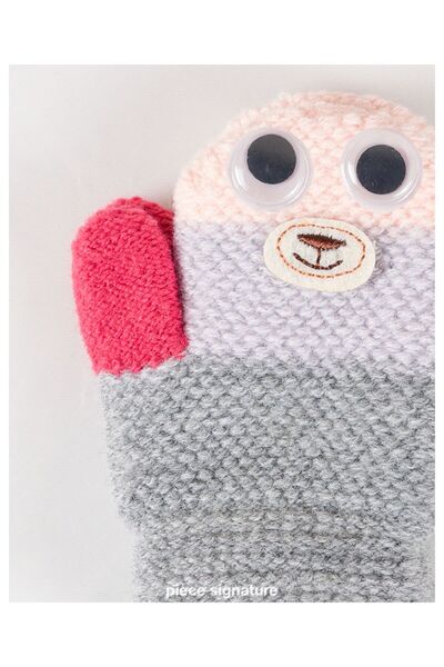 PIECE SIGNATURE 100% Acrylic Baby Gloves with Accessories (1-3 Years Old)