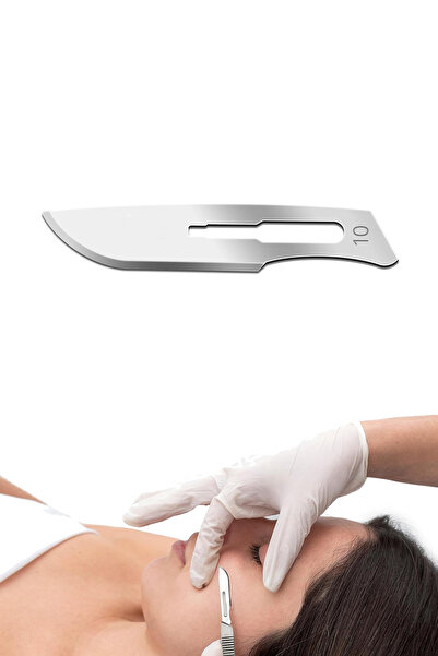 ATEL-SAN Bistüri Ucu No: 10 / Steril - Paslanmaz - 100 Adet/Paket