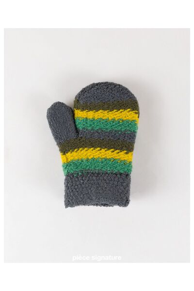 PIECE SIGNATURE 100% Acrylic Baby Boy Gloves (1-3 Years Old)