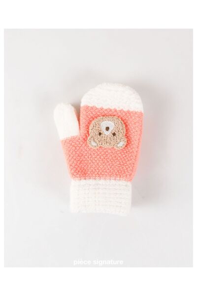 PIECE SIGNATURE 100% Acrylic Baby Gloves with Accessories (1-3 Years Old)