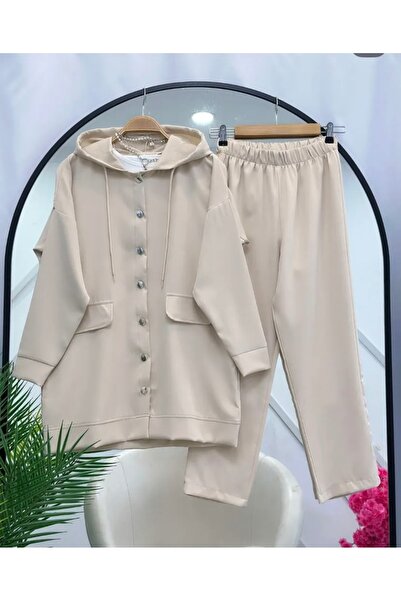 modasindoma بدلة رياضية نسائية مع إغلاق سريع