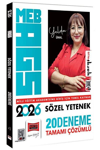 Yargı Yayınları Yargı 2026 MEB-AGS Sözel Yetenek 20 Deneme Çözümlü - Yelda Ünal