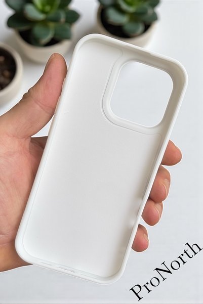 ProNorth iPhone 15 Pro Compatible Case Design Patterned Soft Velvet Cover