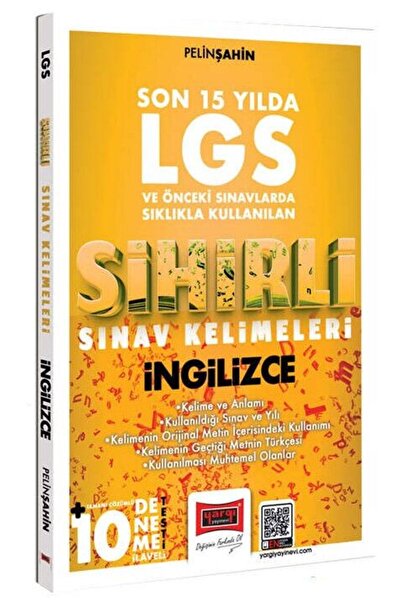 Yargı Yayınları Yargı LGS İngilizce Son 15 Yılda Sıklıkla Kullanılan Sihirli ...
