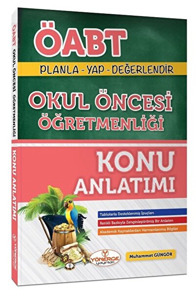 Yönerge Yayınları SÜPER FİYAT - Yönerge ÖABT Okul Öncesi Öğretmenliği Konu An...