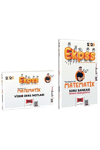 Yargı Yayınları Yargı 2026 EKPSS Matematik Video Ders Notları + Soru Bankası ...