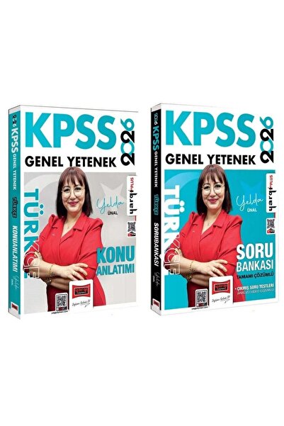 Yargı Yayınları Yargı 2026 KPSS Türkçe Soru Bankası + 22 Deneme 2 li Set - Ye...