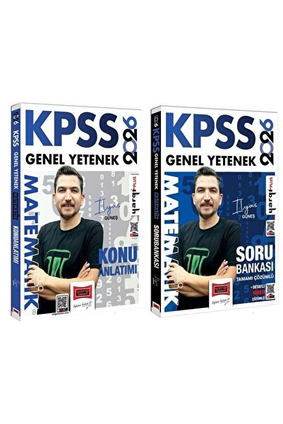 Yargı Yayınları Yargı 2026 KPSS Matematik Soru Bankası + 22 Deneme 2 li Set -...