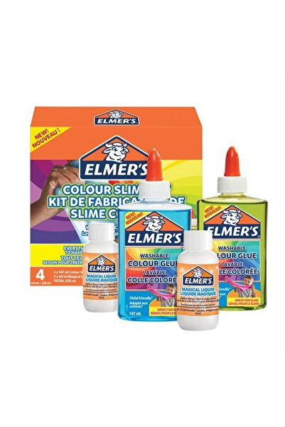 Elmers Renkli Şeffaf Slime Kit 2109494