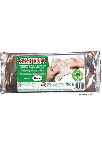 Alpino Yayıncılık Alpino Seramik Hamuru 500 GR Beyaz DP000104