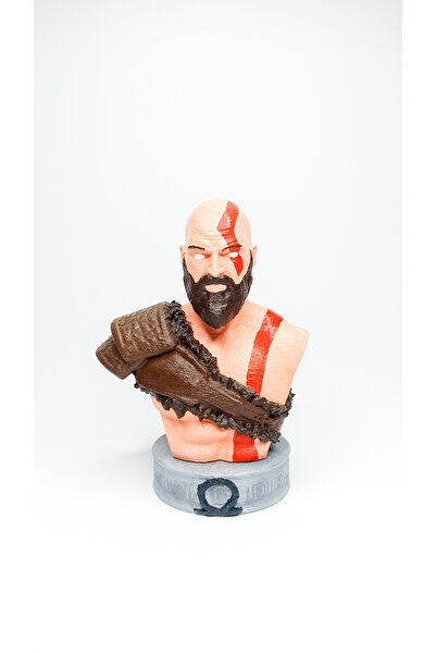 3dimaginator Kratos Figür, Büst, Dekoratif Obje