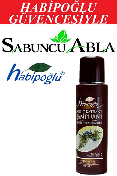 Habipoğlu & Sabuncu Abla Güvencesiyle Bitkisel Ardıç Katranı Doğal Şampuan