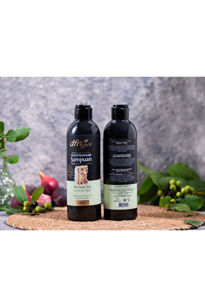 Habipoğlu DFN Garlı Hapioğlu & Sabuncu Abla Güvencesiyle Bitkisel Defneli & Zeytinyağlı Doğal Şampuan 400 ml