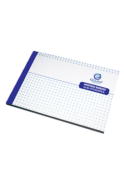 Gülpaş Apartment Receipt with Autocopier 50 Yp 14X20 676 (12 Pieces)