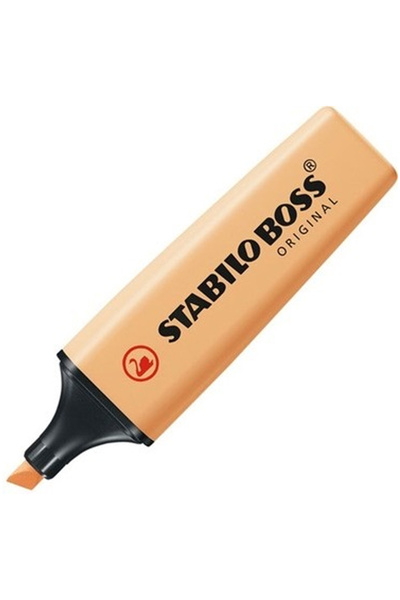 Stabilo Fosforlu Kalem Boss Orıgınal Pastel-Mat Turuncu (10 lu paket)70/125