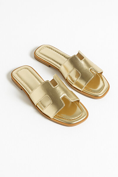 MUFUMA Jesse Gold Kadın Terlik