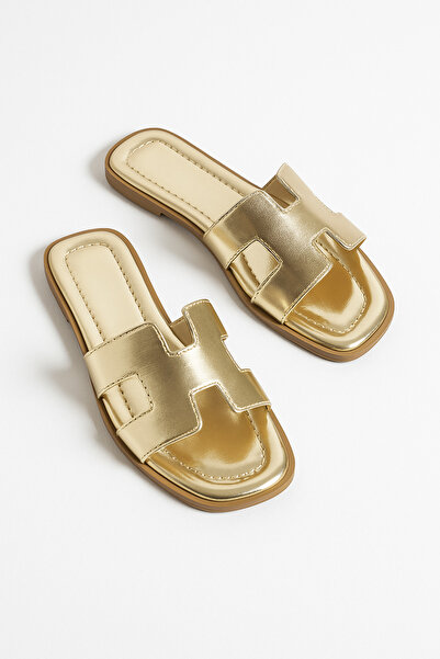 MUFUMA Jesse Gold Kadın Terlik
