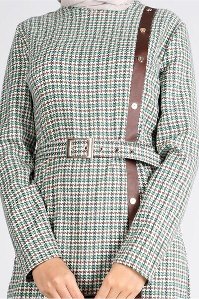 Alvina ΦΟΡΕΜΑ ΜΕ ΖΩΝΗ ΚΑΙ ΣΧΕΔΙΟ ΚΑΖΑΙΛΑΚΙ 43405