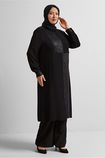 Alvina Long Tunic with Zipper 20561