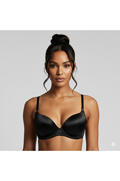 HS İÇ GİYİM Women's Double Support Magic Bra That Makes You Look 2 Sizes Larger