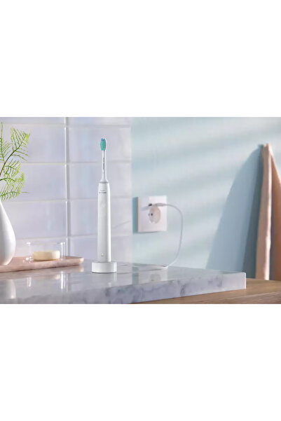 Philips Sonicare Sonic Toothbrush Series 2100 HX3651/13, 31,000 movements/min, timer, 1 head, white