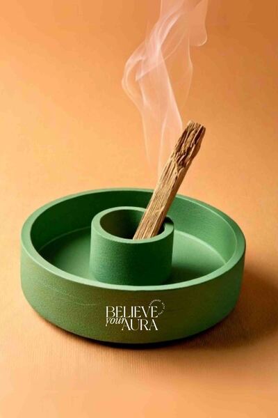 Believe Your Aura Handmade Tütsülük Seti - Palo Santo Dekoratif Aromaterapi Y...