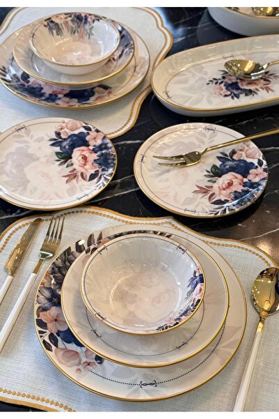 Onedekor 27 Parça Modern Atlas Yemek Takımı