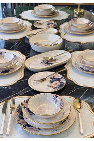 Onedekor 27 Parça Modern Atlas Yemek Takımı