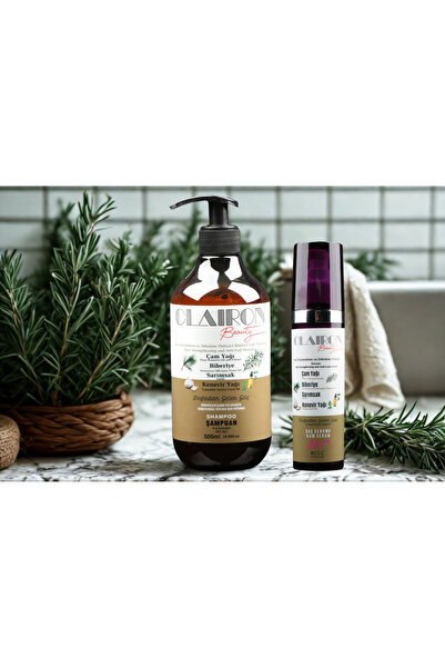 Clairon Biberiye Çam Yaprağı Sarımsak ve Kenevir Yağlı Set Kadın