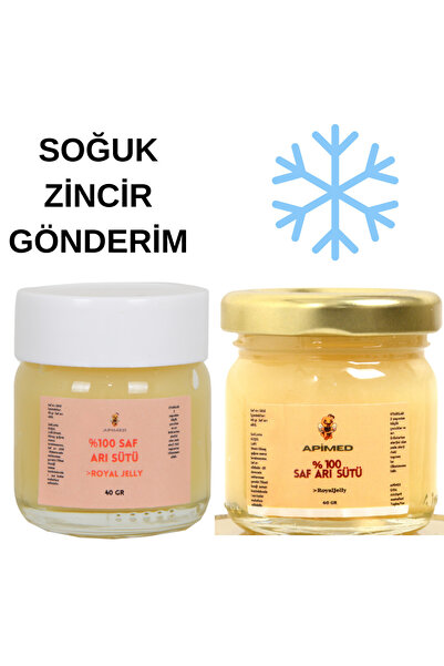 APİMED SAF ARI SÜTÜ(2*40GR), Kalitesiyle Enerji ve Bağışıklık Desteği