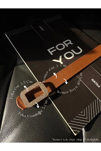 Fiori حزام حجر الراين بإبزيم مربع للنساء، حزام البنطلون، حزام السترة، حزام ال...