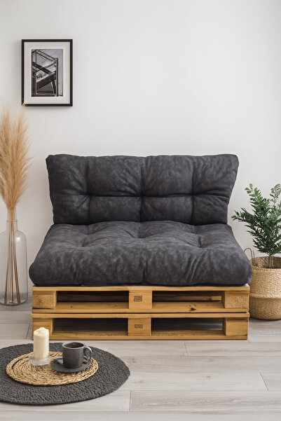 Mutfakta Moda Antrasit Palet Minderi – İç Mekân / Balkon / Yer / Köşe Kullanı...