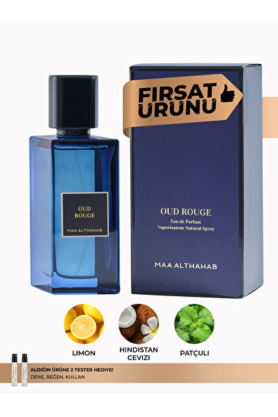 Maa Althahab Oud Rouge 75ML Unisex Parfüm