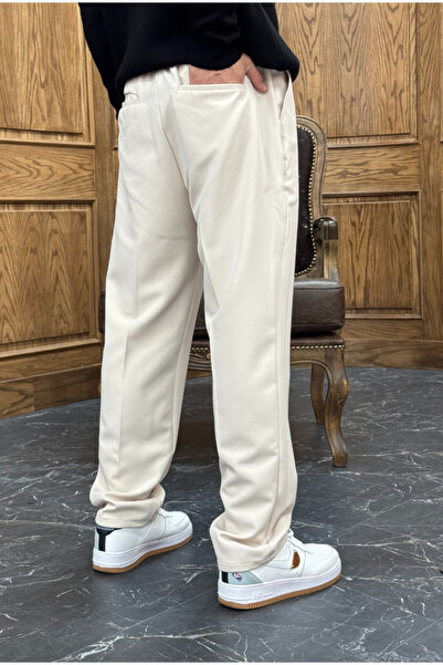 corfixman baggy fabric pants comfortable fit