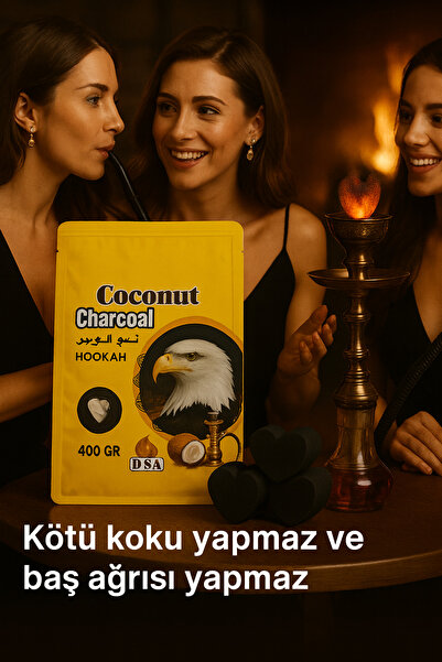 BLACK ROYAL DSA KAETAL NARGILE KÖMÜRÜ 2x400gram