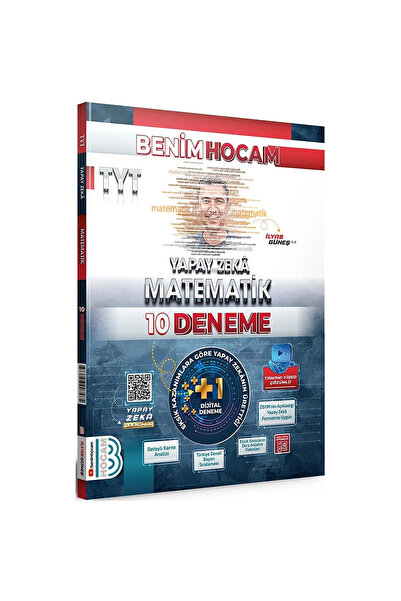 Benim Hocam Yayınları Benim Hocam 2024 TYT Yapay Zekâ Matematik 10 Deneme