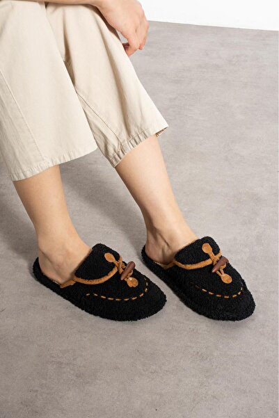 STOCON Γυναικείες παντόφλες για το σπίτι Λούτρινες παντόφλες Dowry and Bundle Slippers Χωρίς ήχο Χοντρή σόλα STC1155