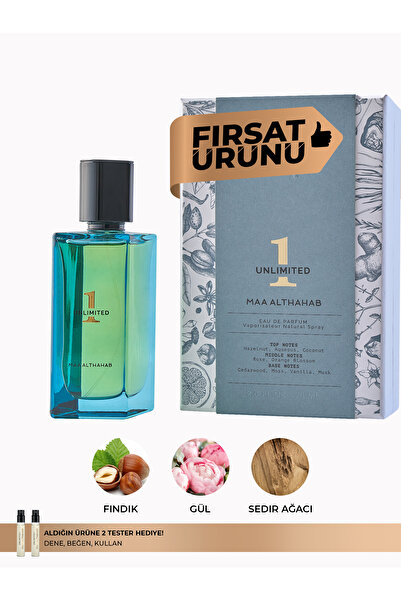 Maa Althahab Unlimited 1 75ML Unisex Parfüm
