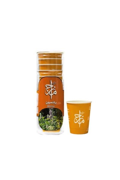 genernic كوب ذكي مملوء مسبقًا - (يانسون) أصلي، أوراق سائبة - صديق للبيئة، وسه...